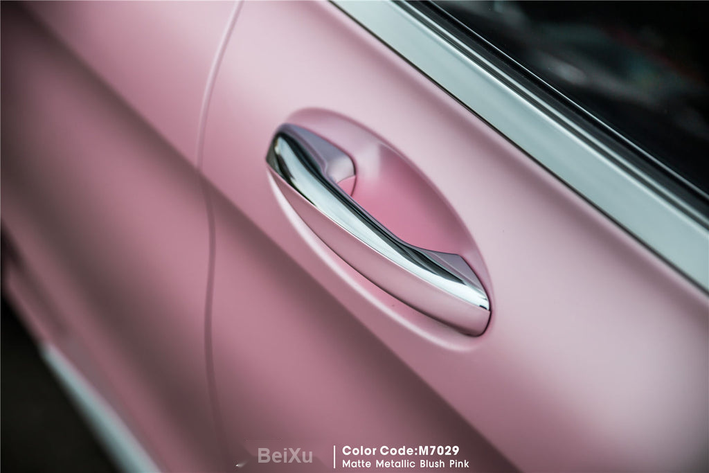 Matte Metallic Blush Pink Vinyl image 7