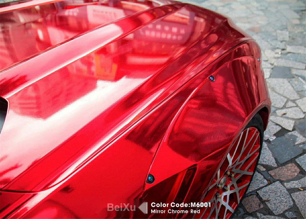 Mirror Chrome Red Vinyl image 5