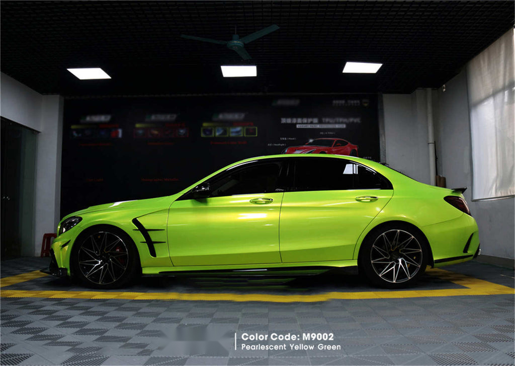 Pearlescent Yellow Green Vinyl image 4
