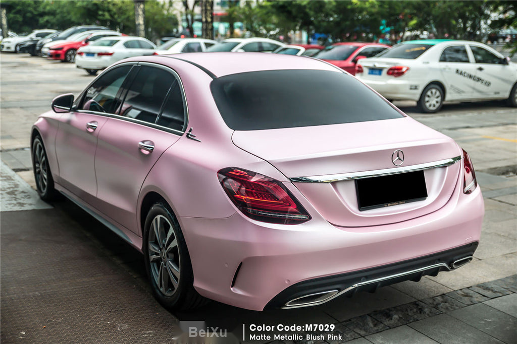 Matte Metallic Blush Pink Vinyl image 6