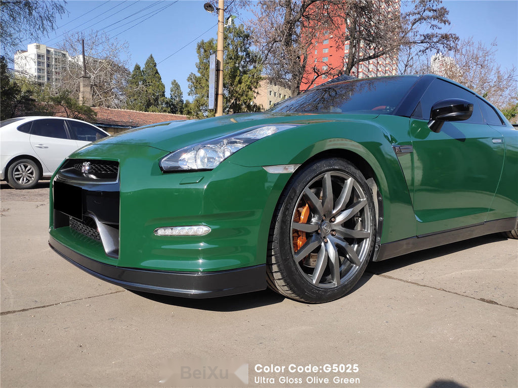 Ultra Gloss Olive Green Vinyl image 4