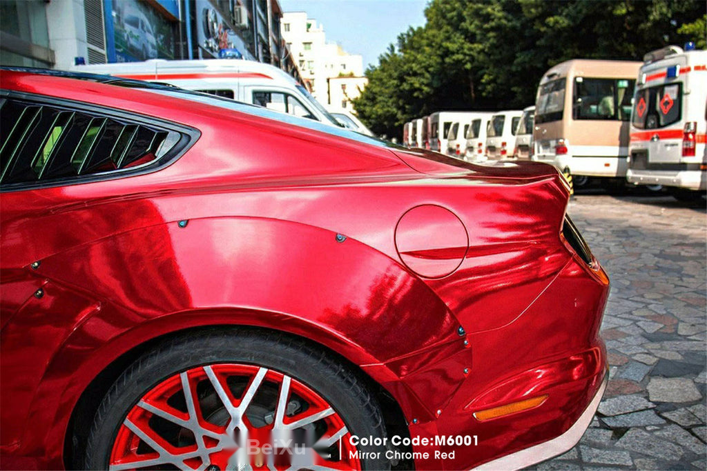 Mirror Chrome Red Vinyl image 4