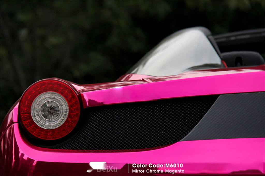 Mirror Chrome Magenta Vinyl image 6