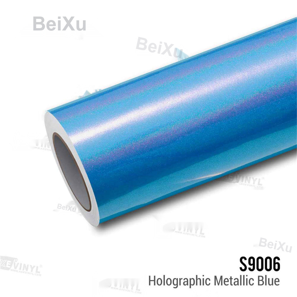 Gloss Holographic Blue Vinyl