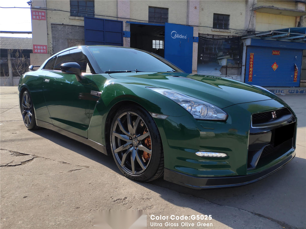 Ultra Gloss Olive Green Vinyl image 8