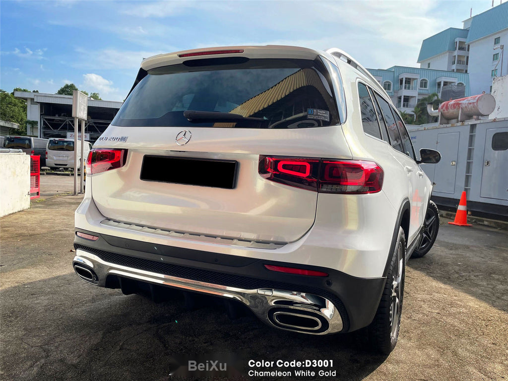 Gloss Chameleon White Gold Vinyl image 4