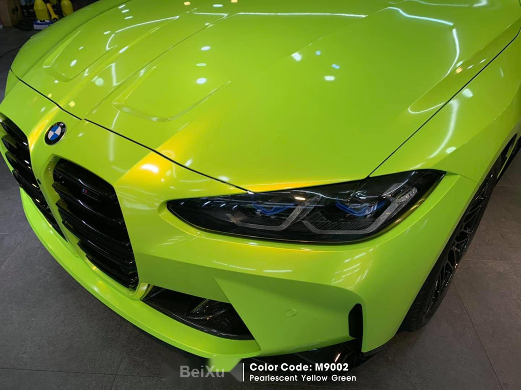 Pearlescent Yellow Green Vinyl image 7