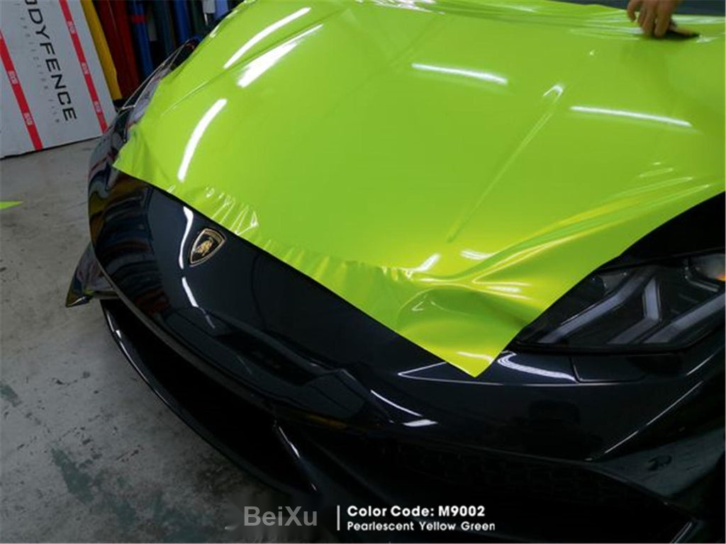 Pearlescent Yellow Green Vinyl image 9
