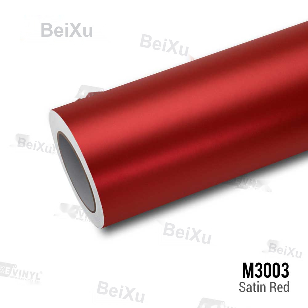Satin Red Vinyl