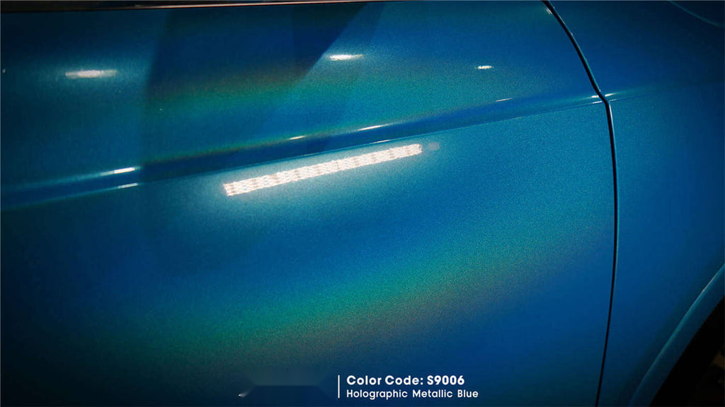 Gloss Holographic Blue Vinyl alternate view