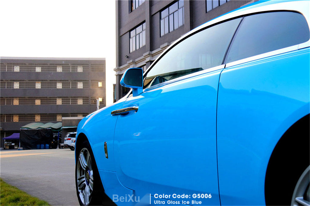 Ultra Gloss Ice Blue Vinyl image 3