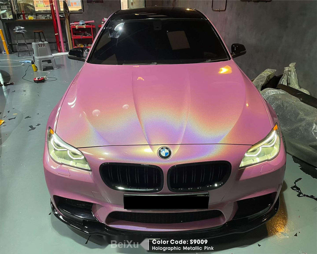Gloss Holographic Pink Vinyl image 3