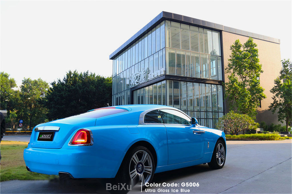 Ultra Gloss Ice Blue Vinyl image 4