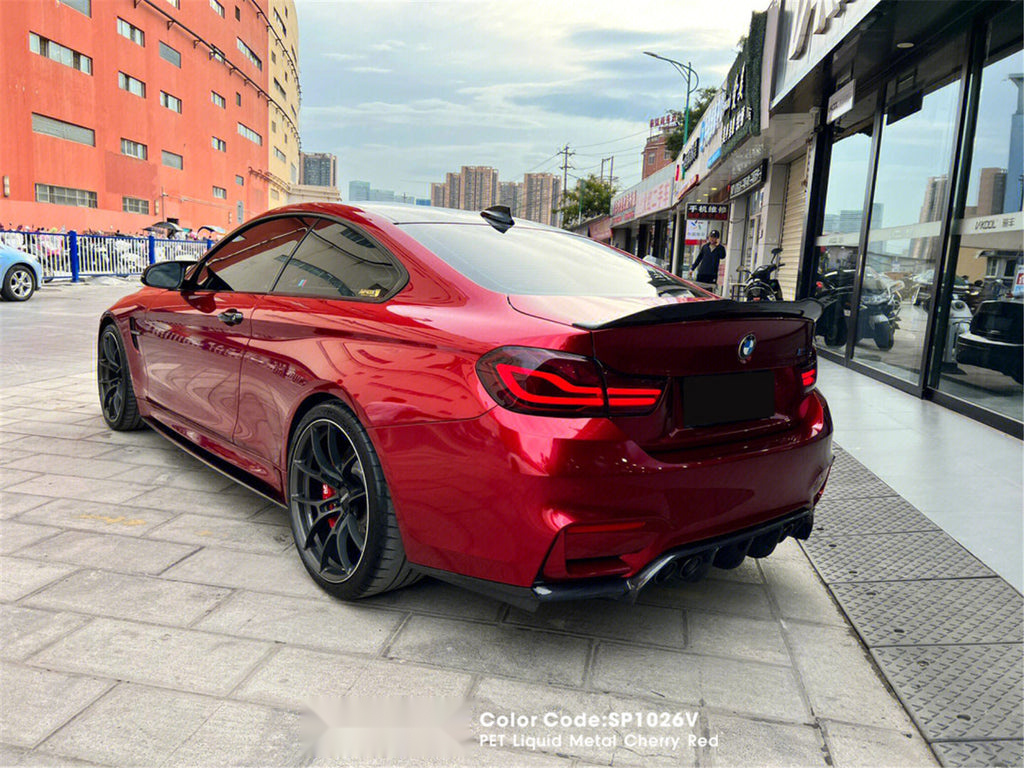 PET Liquid Metal Cherry Red Vinyl image 9