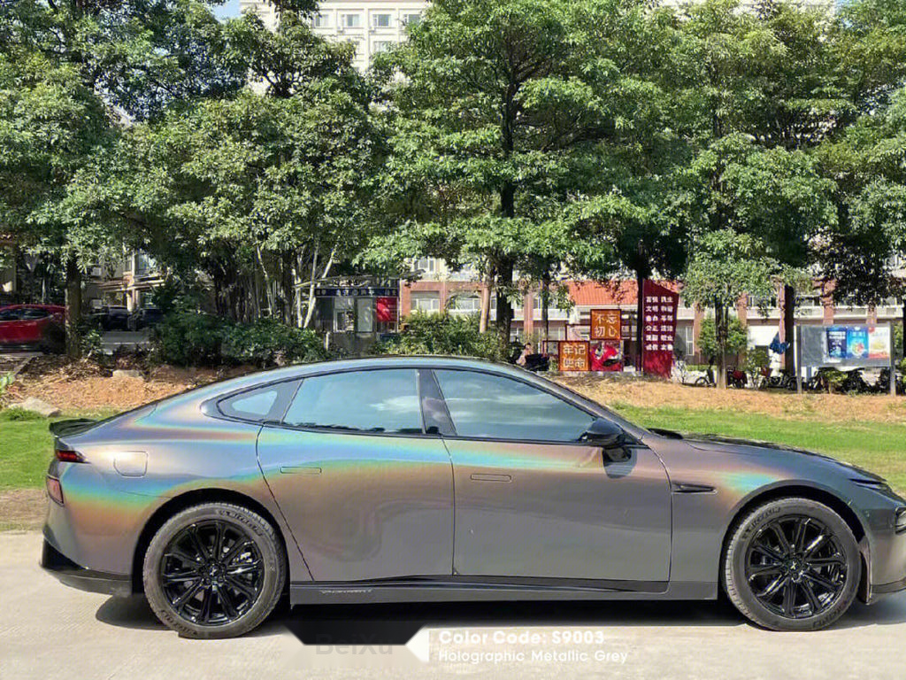 Gloss Holographic Grey Vinyl image 4
