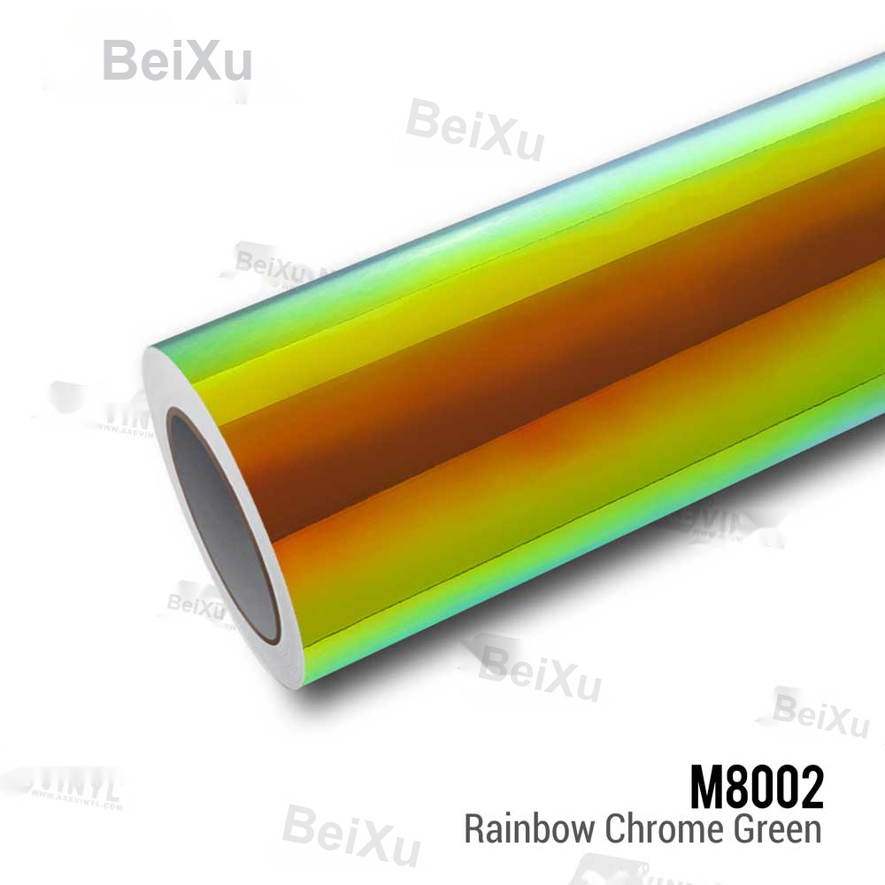 Rainbow Chrome Green Vinyl