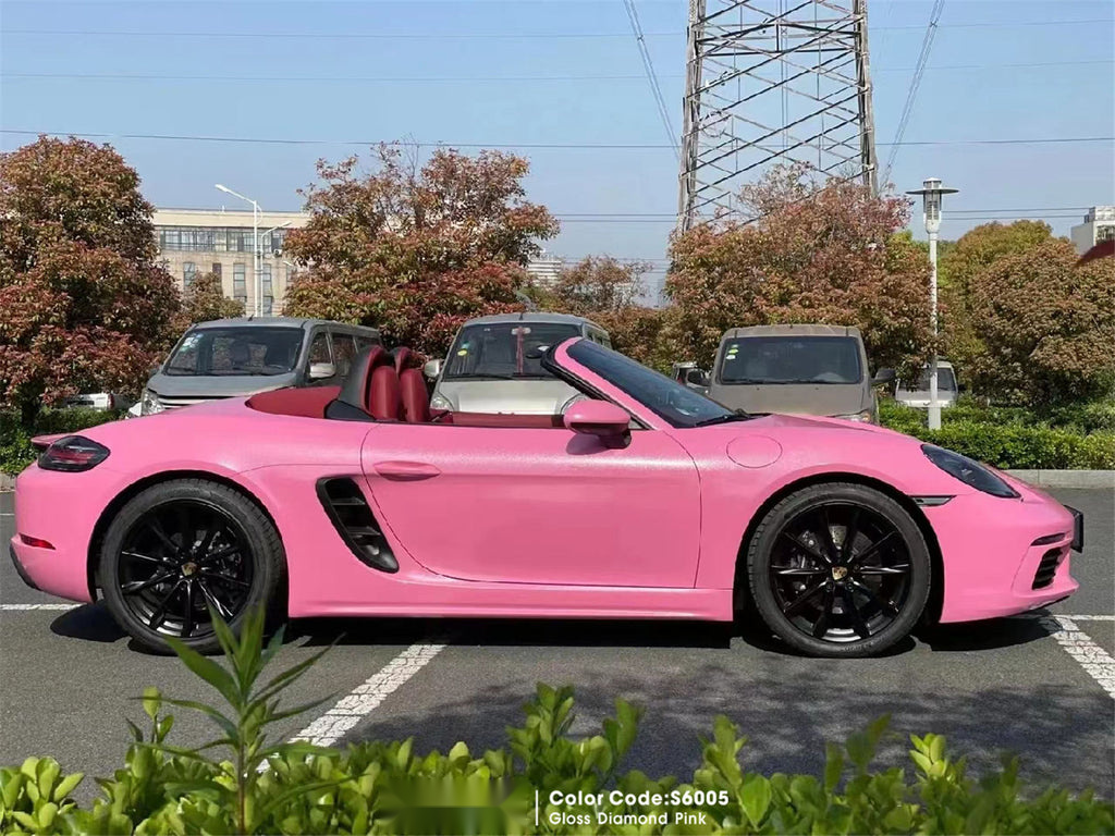 Gloss Diamond Pink Vinyl image 7