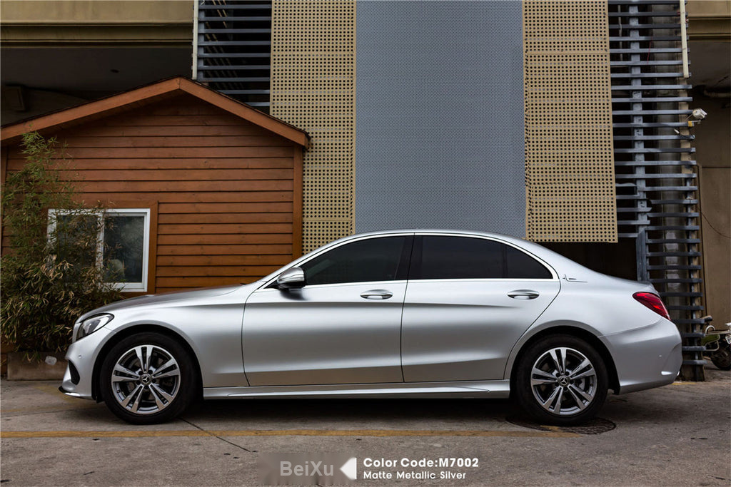 Matte Metallic Silver Vinyl alternate view