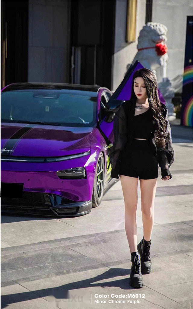 Mirror Chrome Purple Vinyl image 9