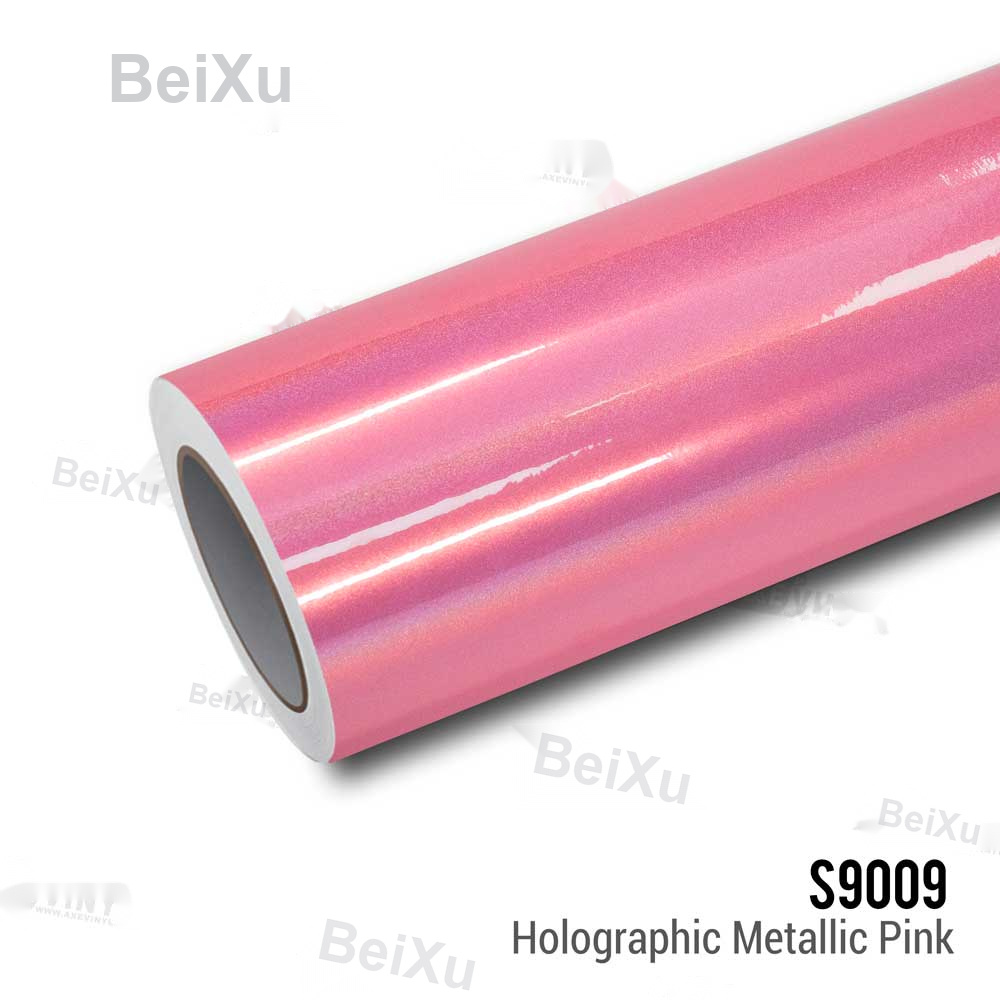 Gloss Holographic Pink Vinyl