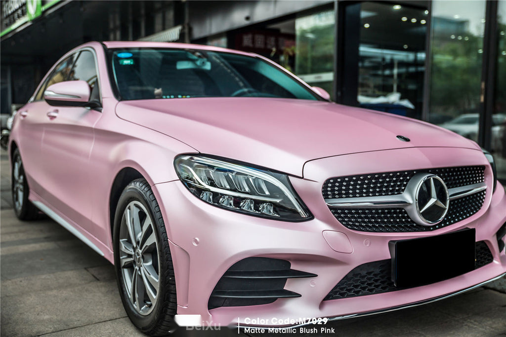 Matte Metallic Blush Pink Vinyl image 3
