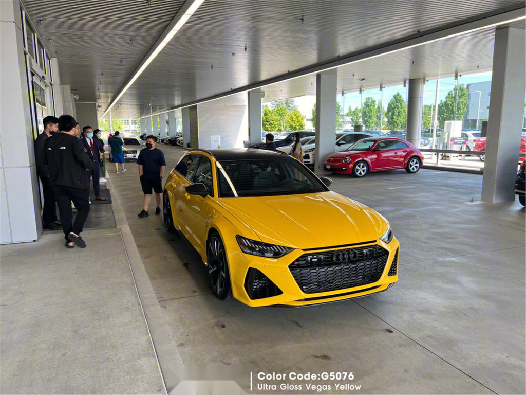 Ultra Gloss Vegas Yellow Vinyl image 3