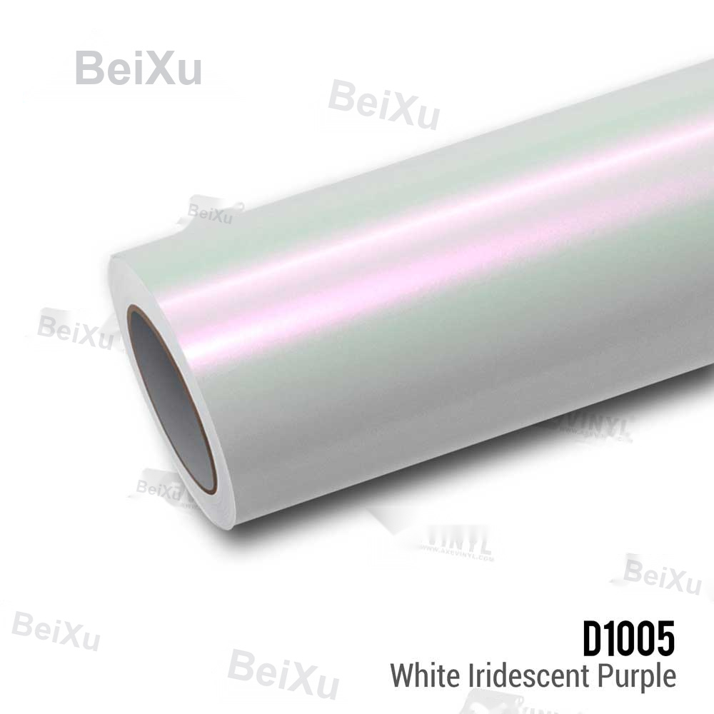 White Iridescent Purple Vinyl