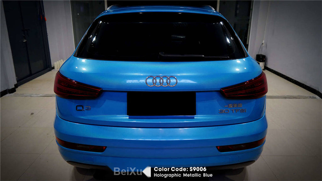 Gloss Holographic Blue Vinyl image 3