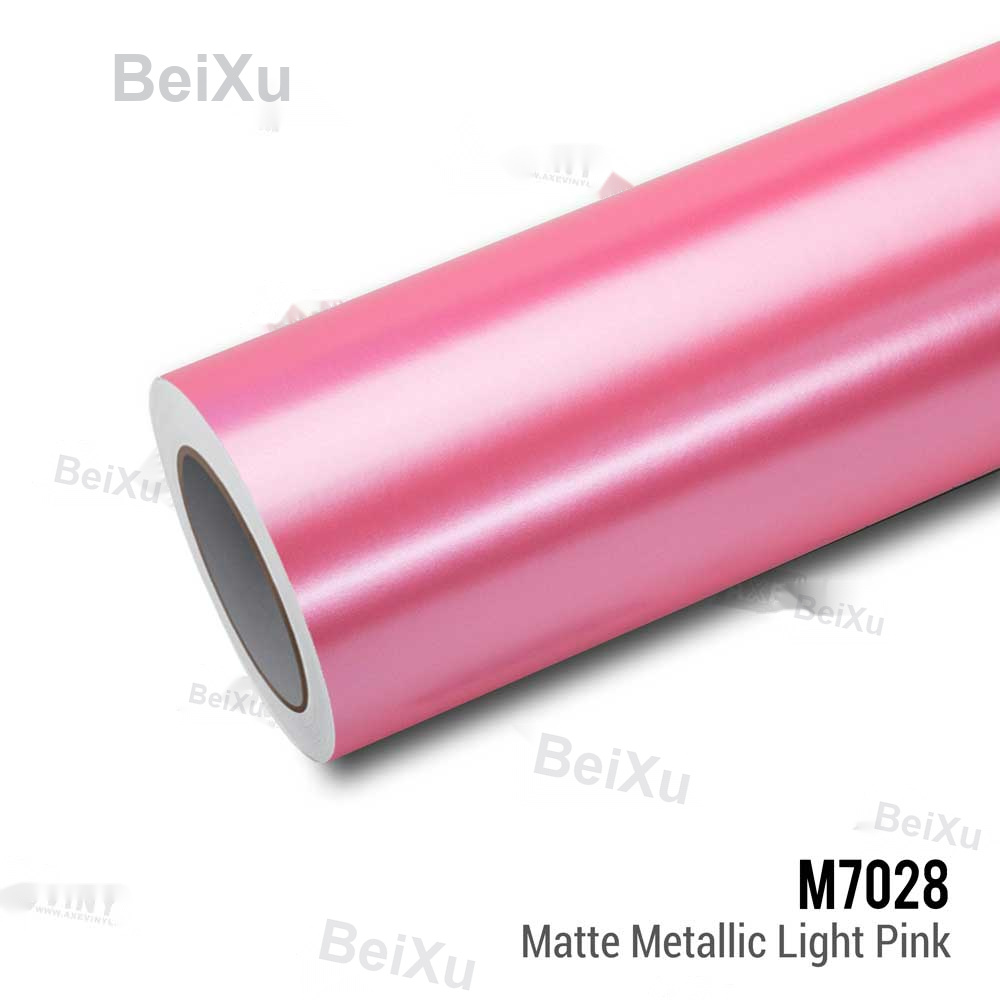 Matte Metallic Light Pink Vinyl