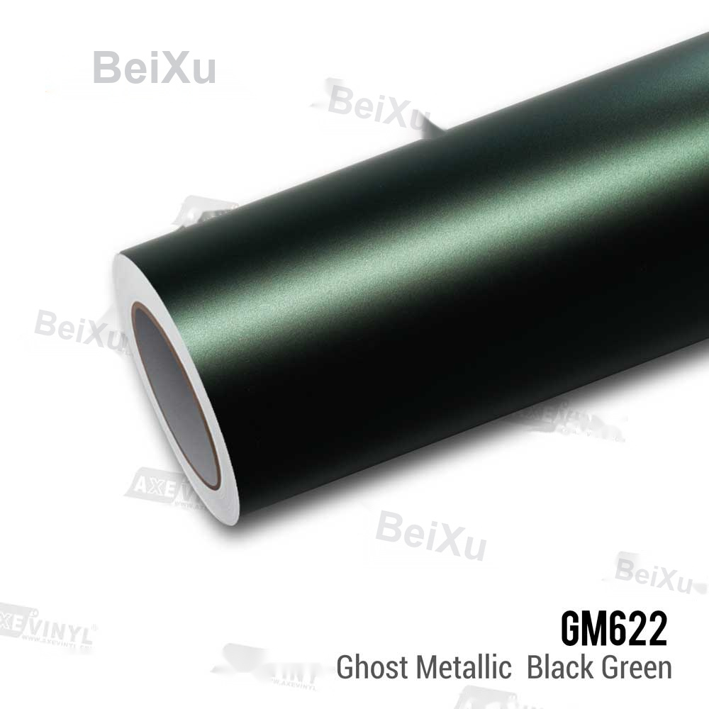 Ghost Metallic  Black Green Vinyl
