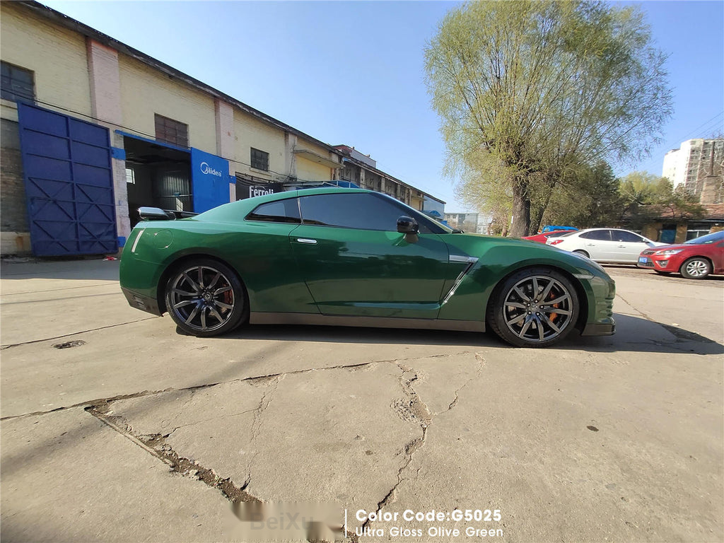 Ultra Gloss Olive Green Vinyl image 7