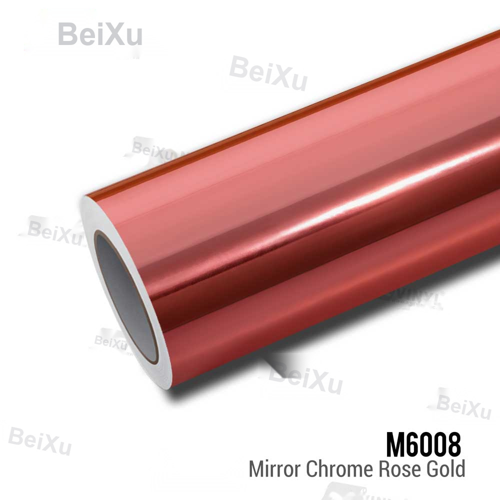 Mirror Chrome Rose Gold Vinyl
