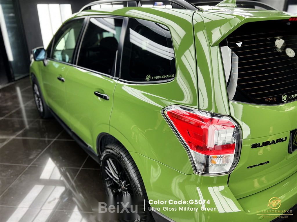 Ultra Gloss Military Green Vinyl image 8