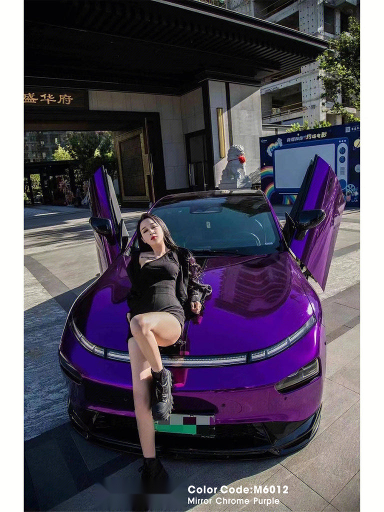 Mirror Chrome Purple Vinyl image 8