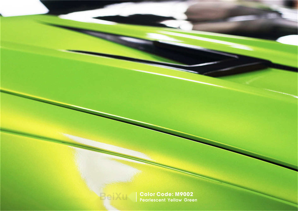 Pearlescent Yellow Green Vinyl image 3