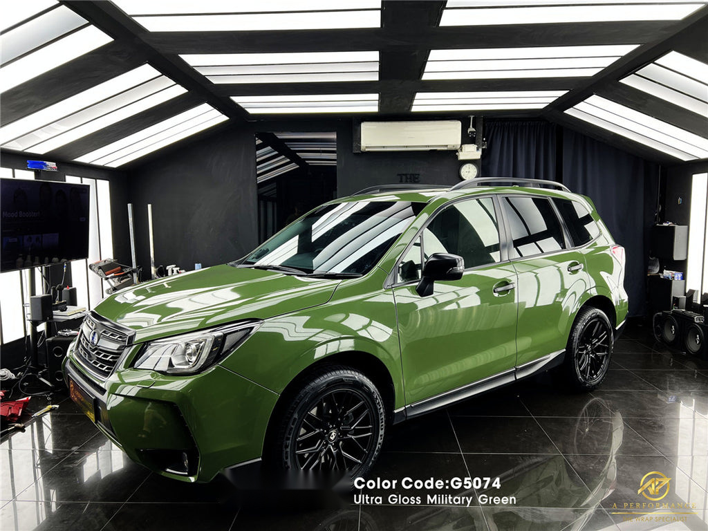 Ultra Gloss Military Green Vinyl image 11