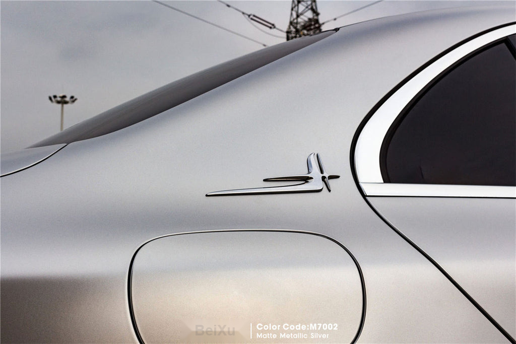 Matte Metallic Silver Vinyl image 4