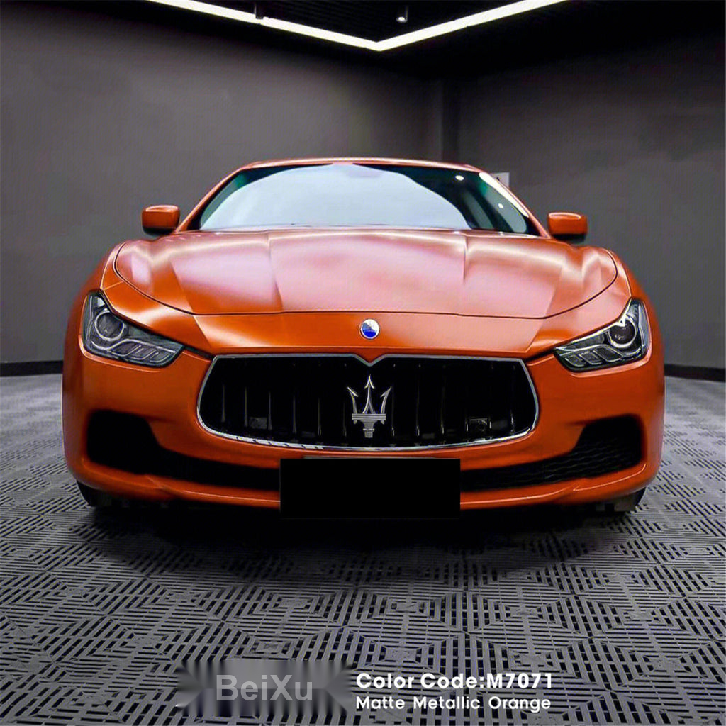 Matte Metallic Orange Vinyl alternate view
