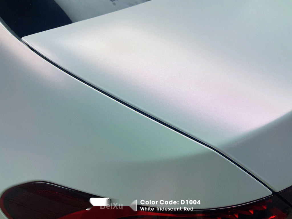 White Iridescent Red Vinyl image 5