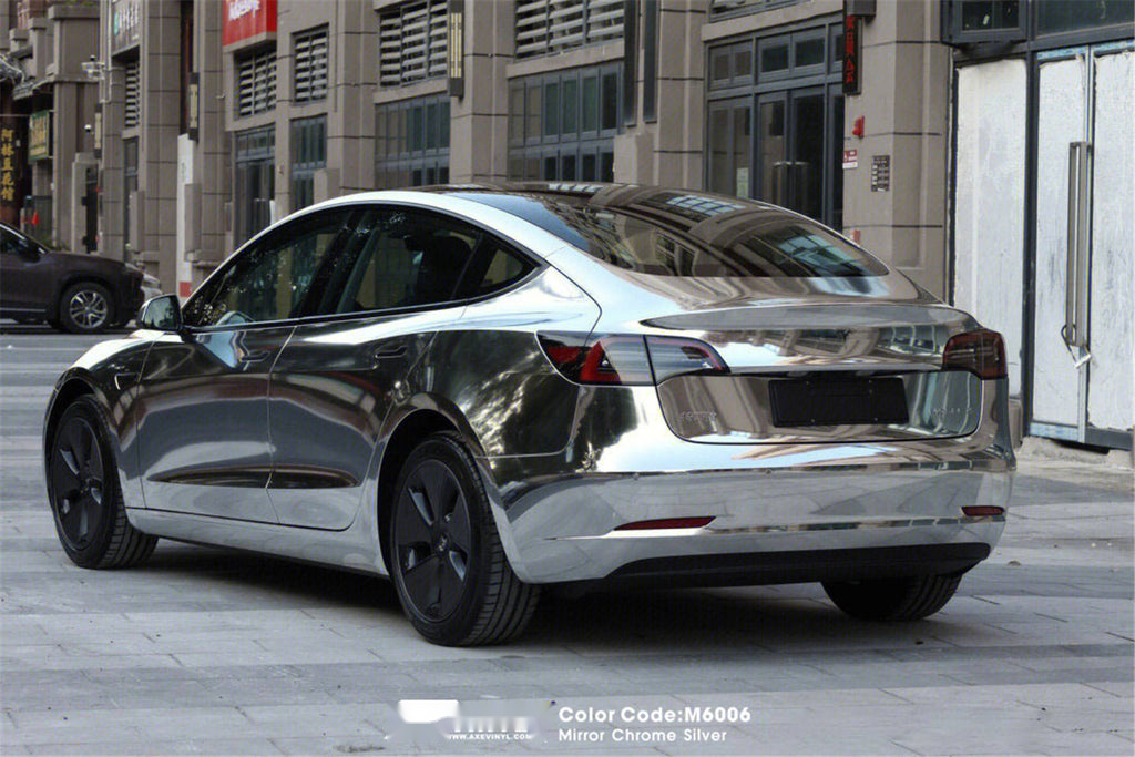 Mirror Chrome Silver Vinyl image 10