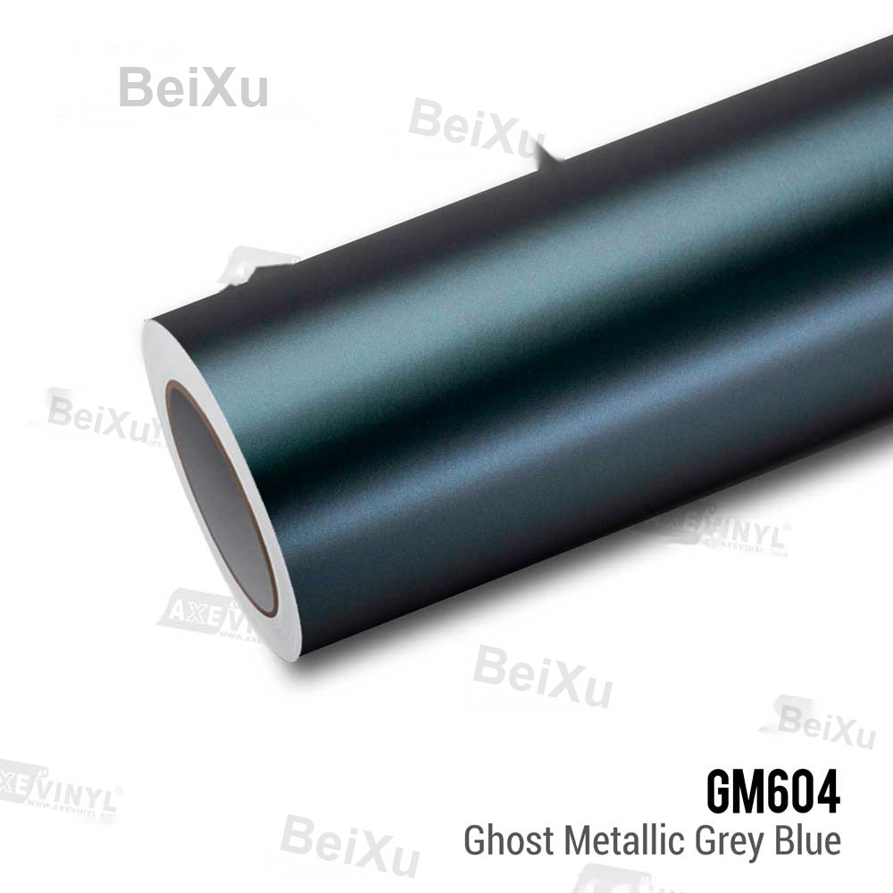 Ghost Metallic Grey Blue Vinyl