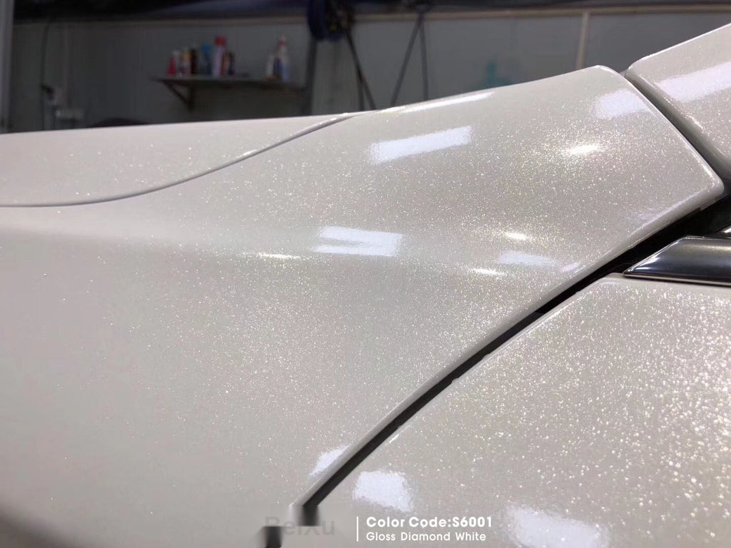 Gloss Diamond White Vinyl image 9