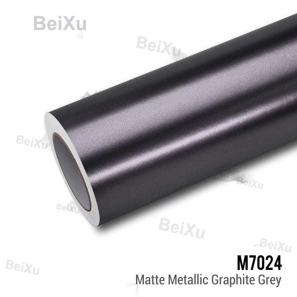 Matte Metallic Graphite Grey Vinyl