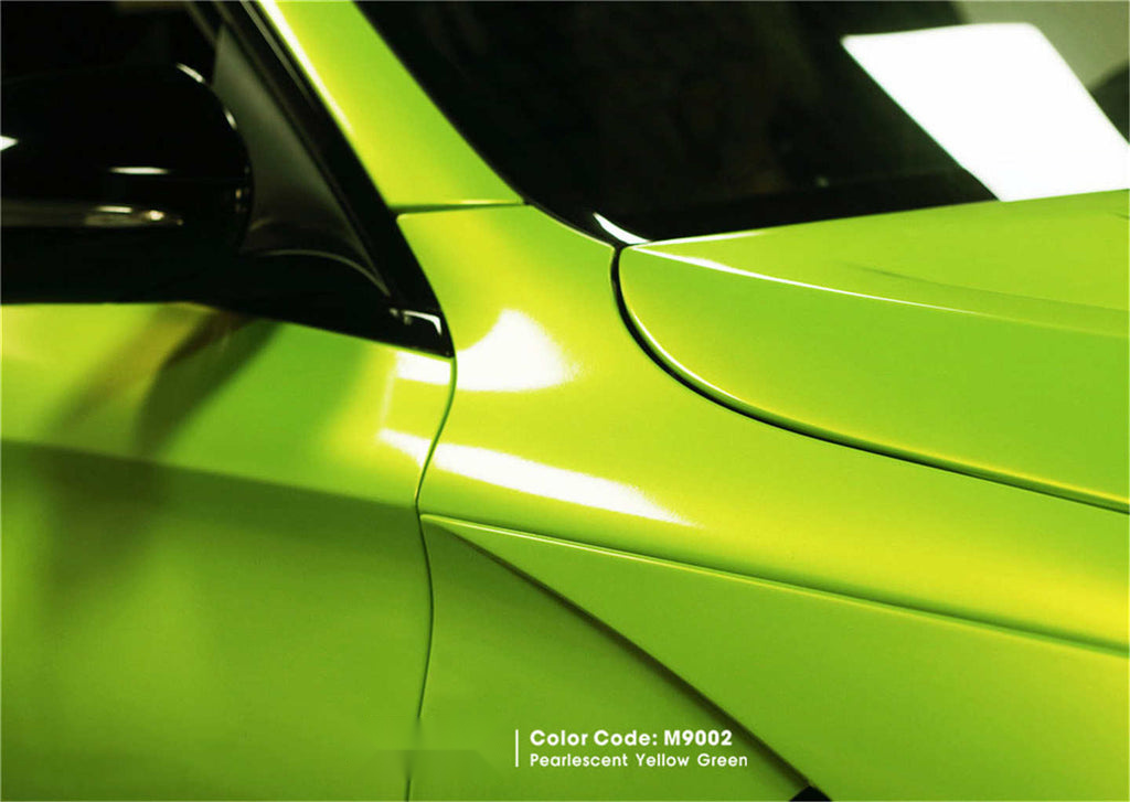 Pearlescent Yellow Green Vinyl image 5