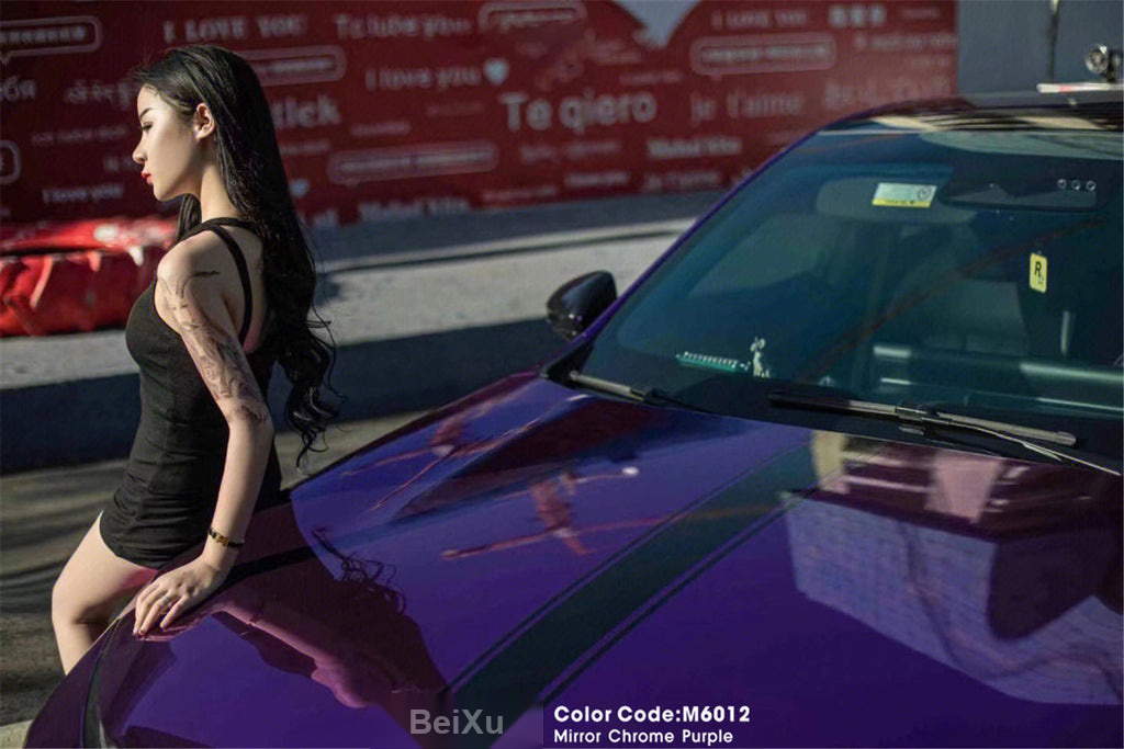 Mirror Chrome Purple Vinyl image 7
