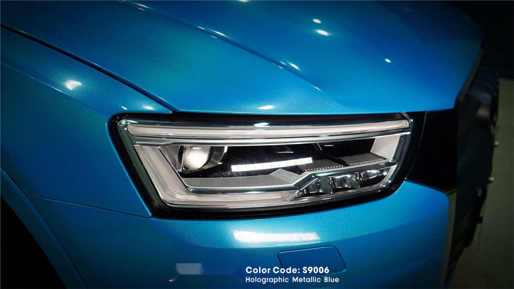 Gloss Holographic Blue Vinyl image 5