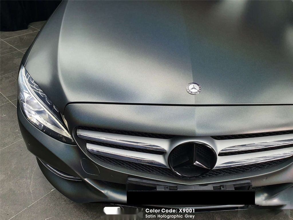 Satin Holographic Grey Vinyl image 9