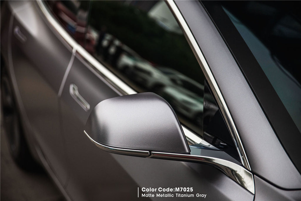 Matte Metallic Titanium Gray Vinyl image 7