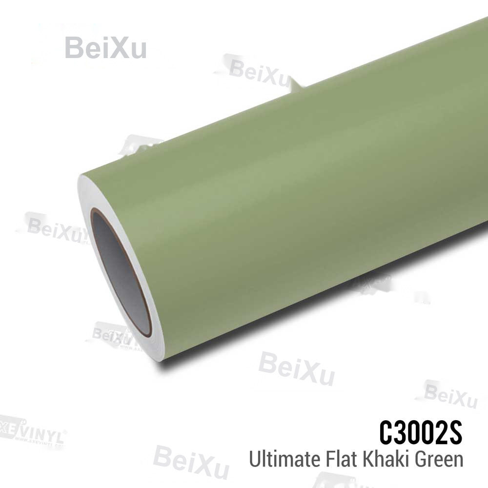 Ultimate Flat Khaki Green Vinyl