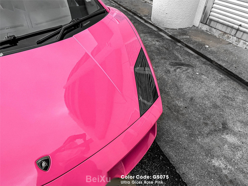 Ultra Gloss Rose Pink Vinyl image 8
